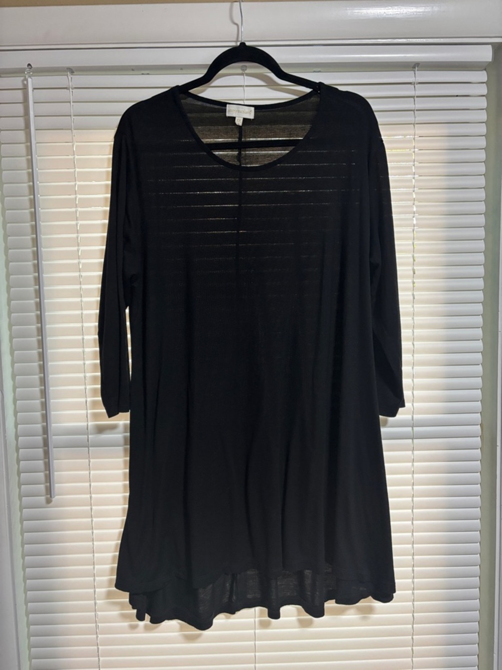 Simply Southern Black Long Sleeve Swing Dress